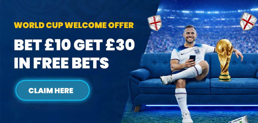 Bet £10 & Get £30 in free bets